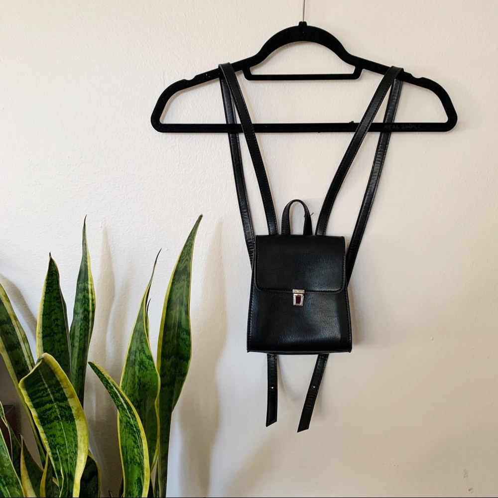 Mini Leather Backpack